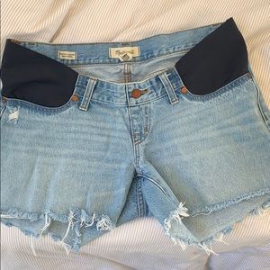 Madewell Maternity Denim Shorts size 29
